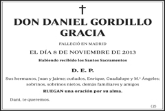 Daniel Gordillo Gracia